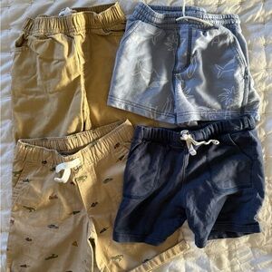 Stylish Kids Shorts Set - Blue, Tan, Gray